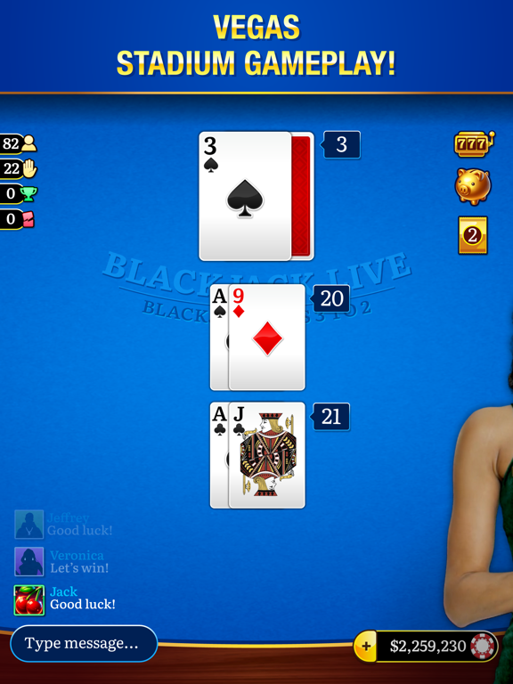 Blackjack Live ™ Casino 21 screenshot 7