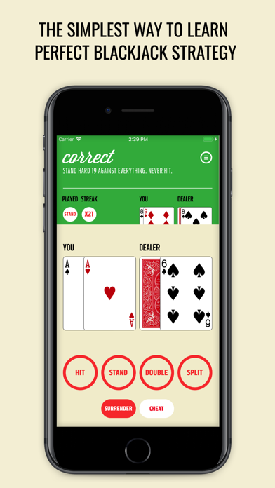 Blackjack Strategy Practice screenshot 5
