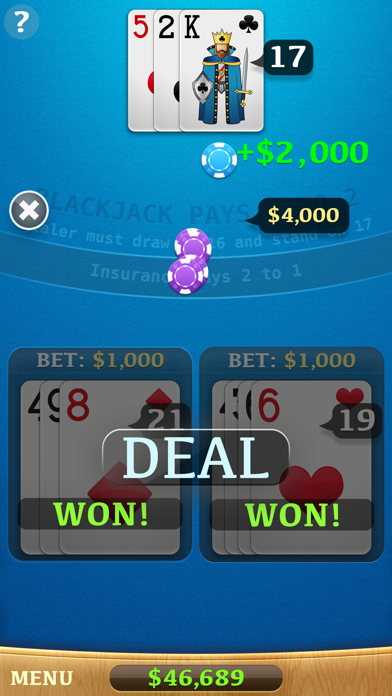 ⋆Blackjack screenshot 3