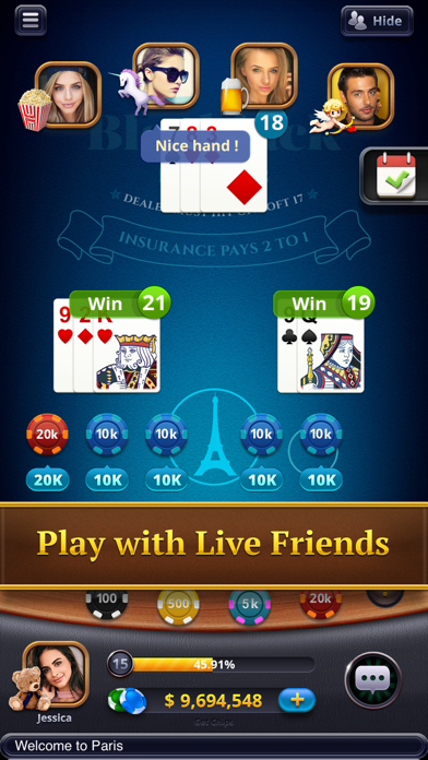 Blackjack⋅ screenshot 2