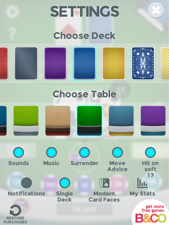 Blackjack ◇ screenshot 3