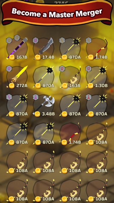 Blacksmith - Merge Idle RPG screenshot 1