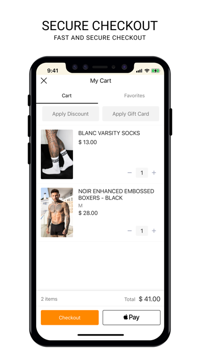 Blanc Menswear screenshot 1