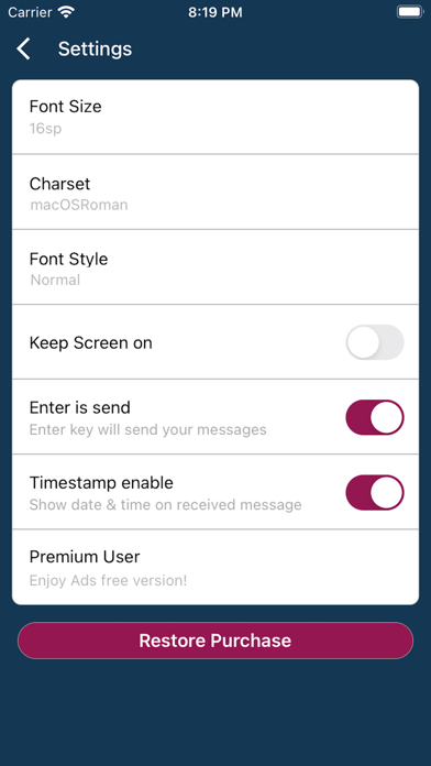 BLE Device Info screenshot 1