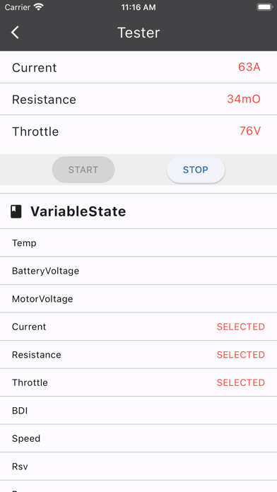 BLE Diagnostic Tool screenshot 2