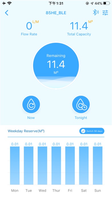 BLE Valve screenshot 1