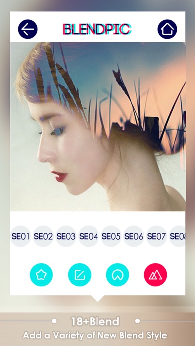 Blendpic:Double exposure  & HD photo editor screenshot 4