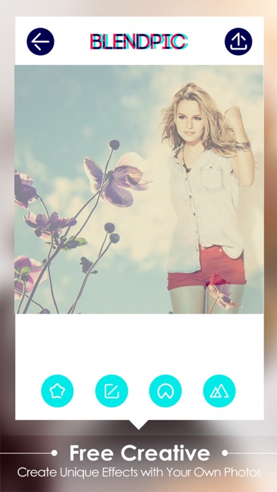 Blendpic:Double exposure  & HD photo editor screenshot 3