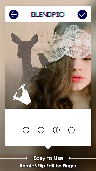 Blendpic:Double exposure  & HD photo editor screenshot 1