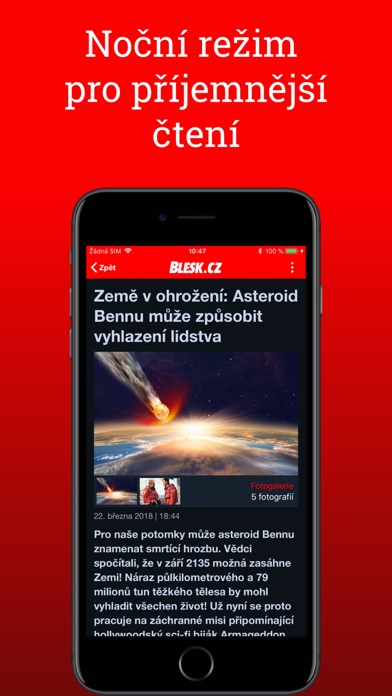 Blesk screenshot 2