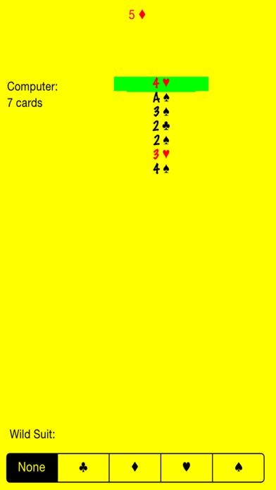 Blindfold Crazy Eights screenshot 1