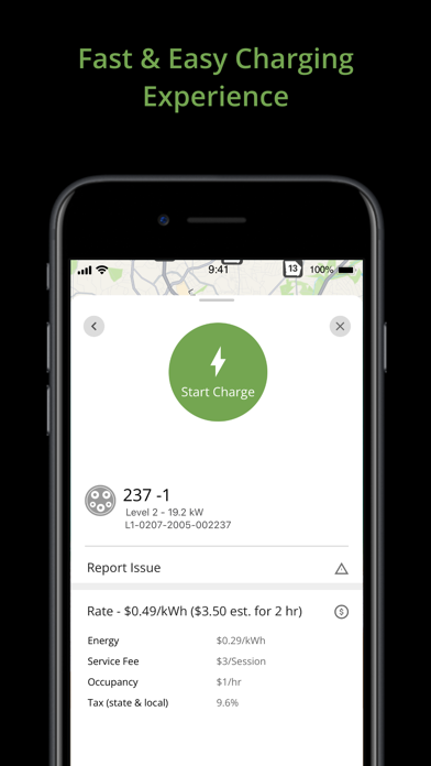 Blink Charging Mobile App screenshot 1