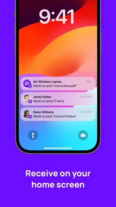 Blip: Send Files in a Click screenshot 3
