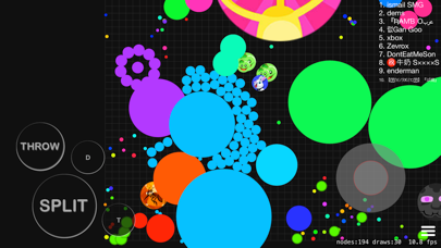 Blob io - Throw & split cells screenshot 3