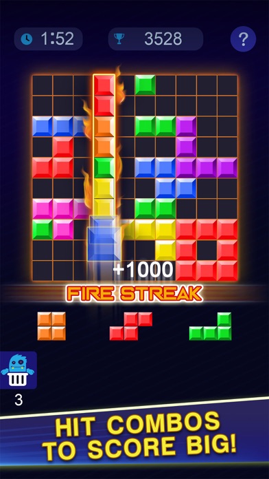 Block Blitz: Skillz Puzzle Win screenshot 1