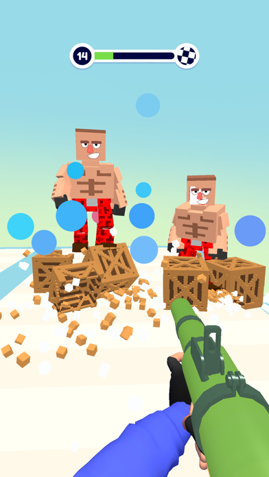 Block Craft Shooter 3D screenshot 1