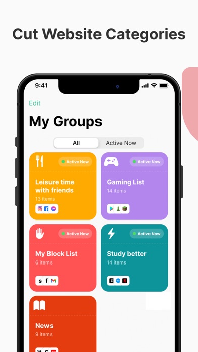 BlockSite: Block Apps & Focus screenshot 2