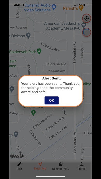 Blockwatch App screenshot 2
