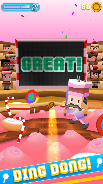 Blocky Baseball: Home Run Hero screenshot 2