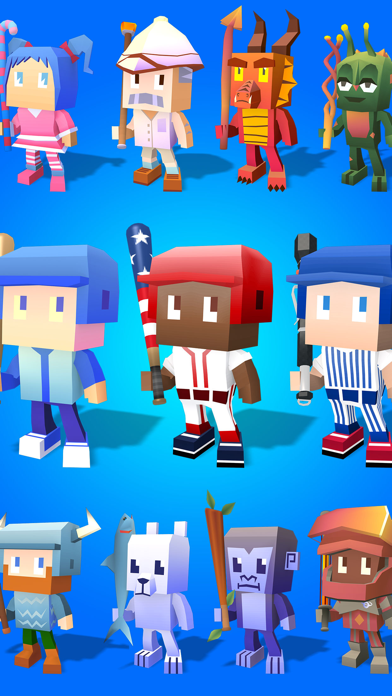 Blocky Baseball: Home Run Hero screenshot 1