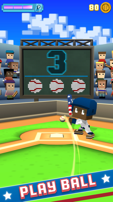 Blocky Baseball: Home Run Hero screenshot 5