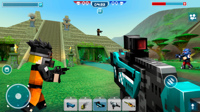 Blocky Cars - tank games screenshot 4