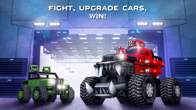 Blocky Cars - tank games screenshot 2