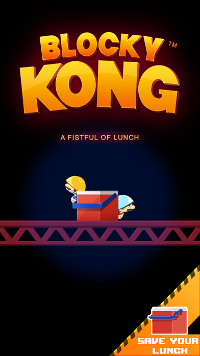 Blocky Kong - Retro Arcade Fun screenshot 1