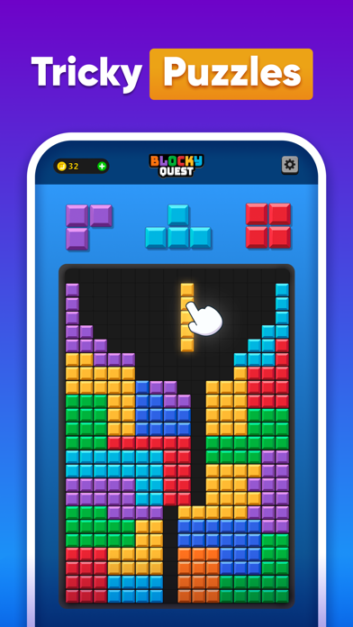 Blocky Quest - Classic Blocks screenshot 2