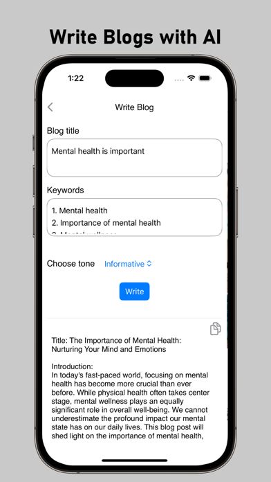 Blog Maker & Article Writer screenshot 3