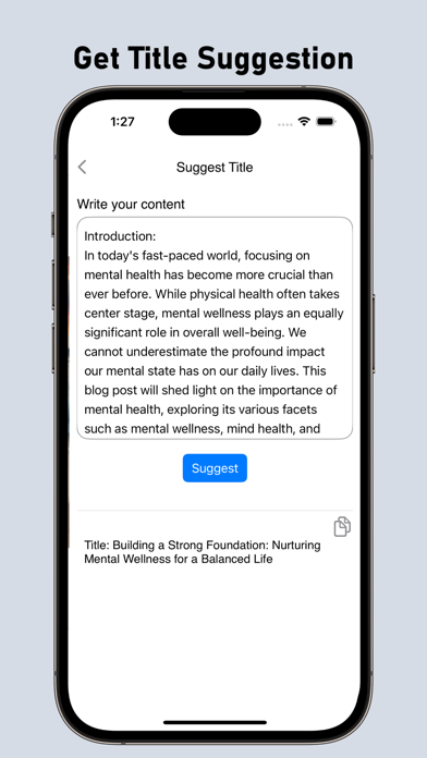 Blog Maker & Article Writer screenshot 1