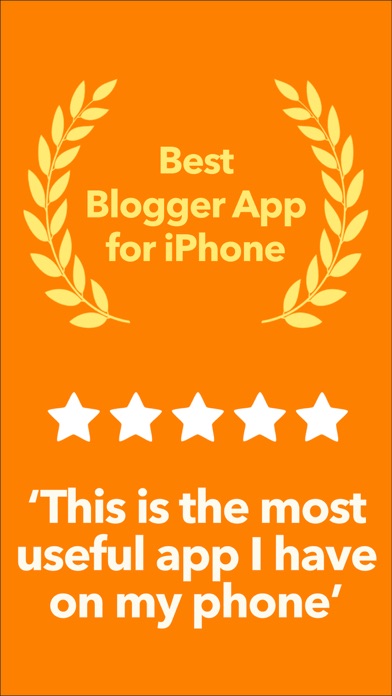 Blogging for Blogspot Blog screenshot 3