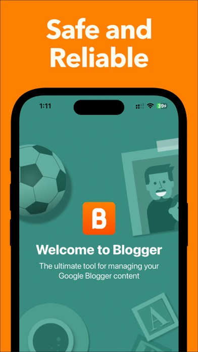 Blogging for Blogspot Blog screenshot 1