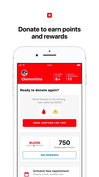 Blood Donor American Red Cross screenshot 5