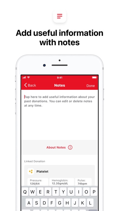 Blood Donor American Red Cross screenshot 1