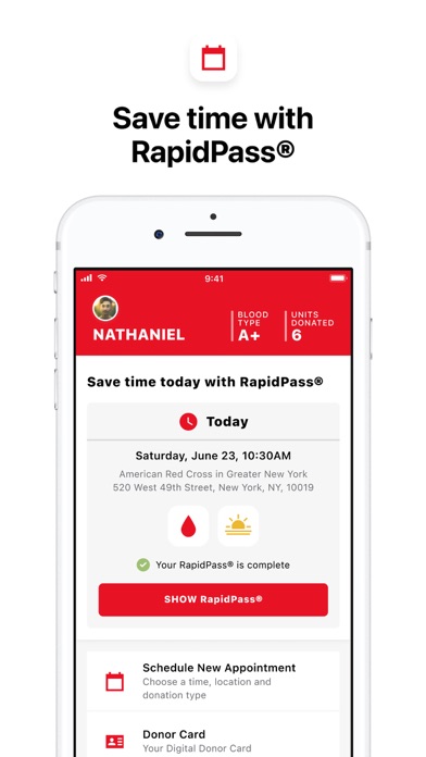 Blood Donor American Red Cross screenshot 7