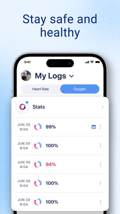 Blood Oxygen App screenshot 2