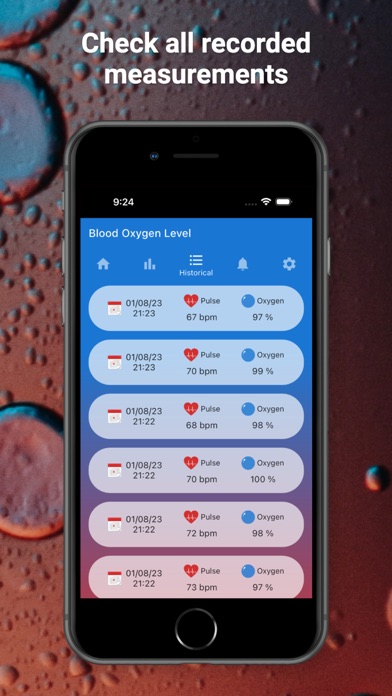 Blood Oxygen Level screenshot 1