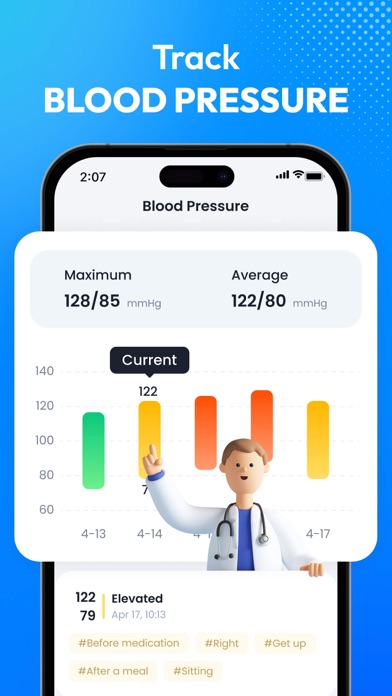 Blood Pressure App-BP Tracker screenshot 5