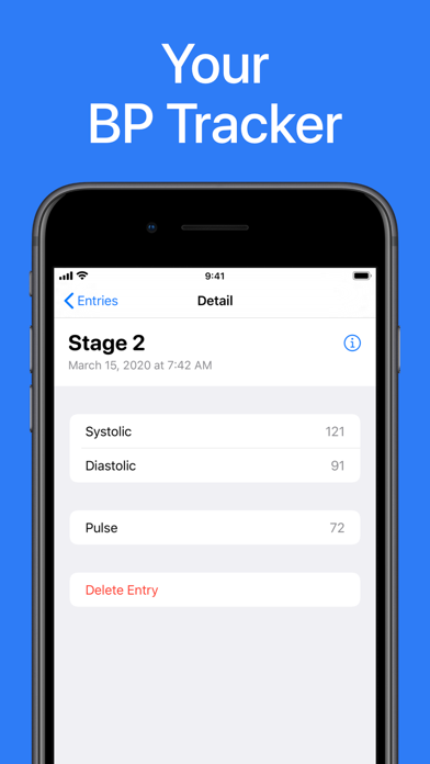 Blood Pressure App Monitor screenshot 3