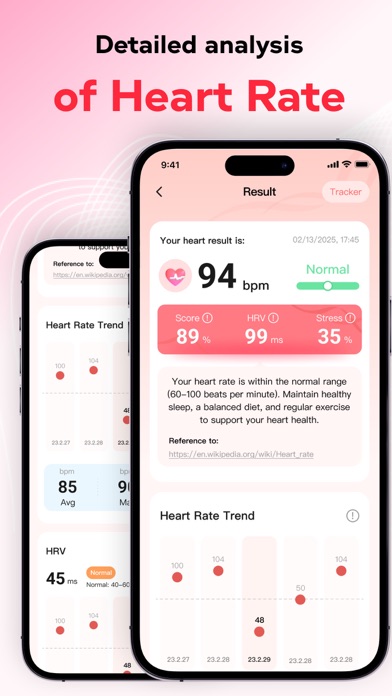 Blood Pressure APP-pulse track screenshot 5