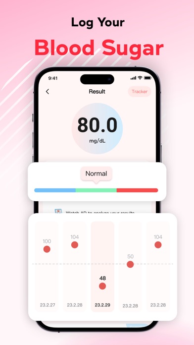 Blood Pressure APP-pulse track screenshot 3