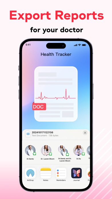 Blood Pressure APP-pulse track screenshot 2