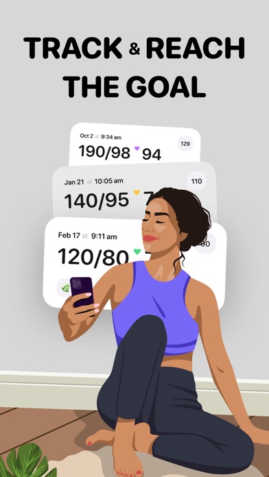 Blood pressure app+ screenshot 3