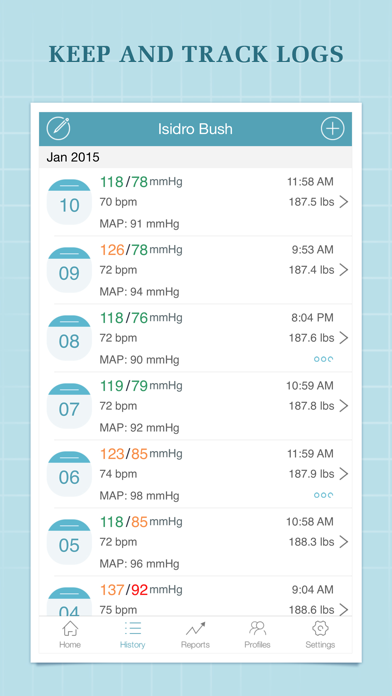 Blood Pressure Companion screenshot 1
