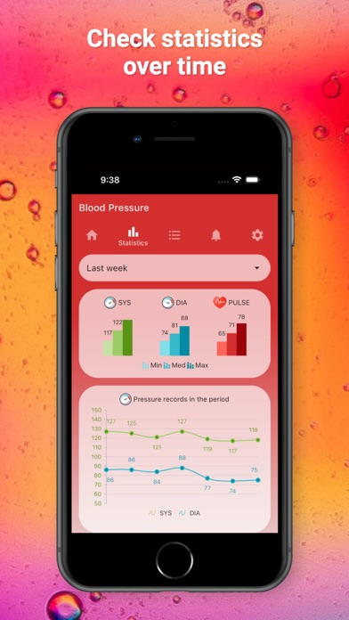 Blood Pressure Record screenshot 3