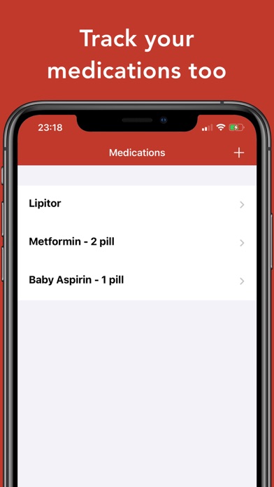Blood Pressure Tracker • screenshot 1