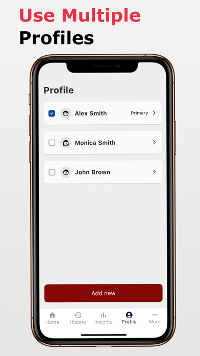 Blood Pressure Tracking App screenshot 2