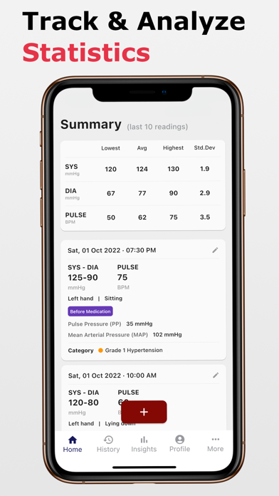 Blood Pressure Tracking App screenshot 7