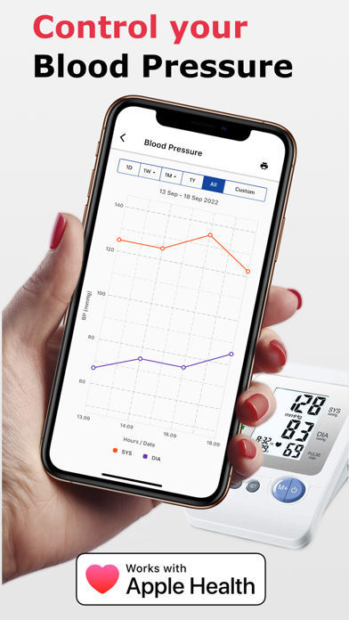 Blood Pressure Tracking App screenshot 8